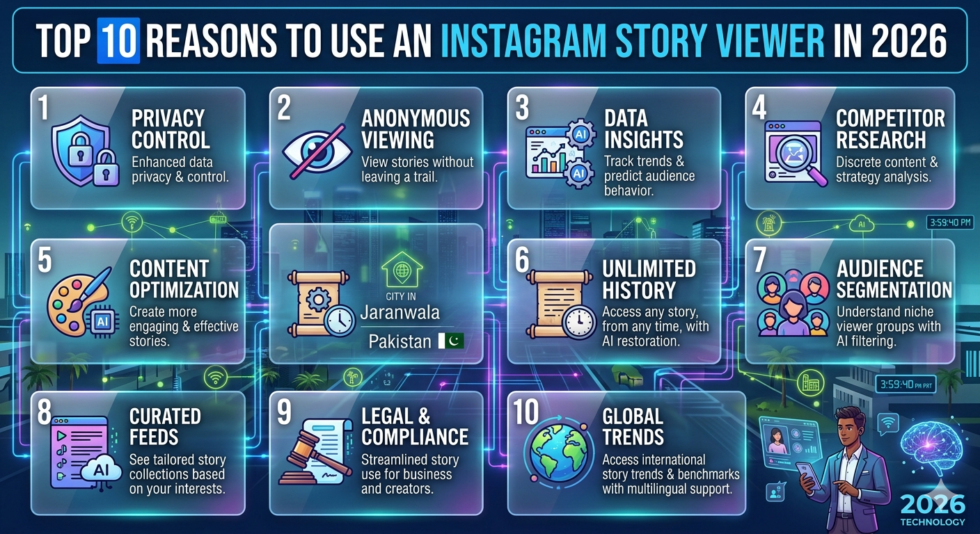 Top 10 Reasons to Use an Instagram Story Viewer in 2026