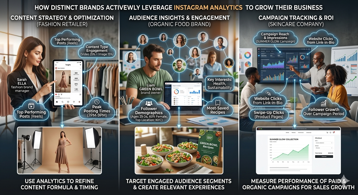 How Brands Use Instagram Analytics to Grow Their Business