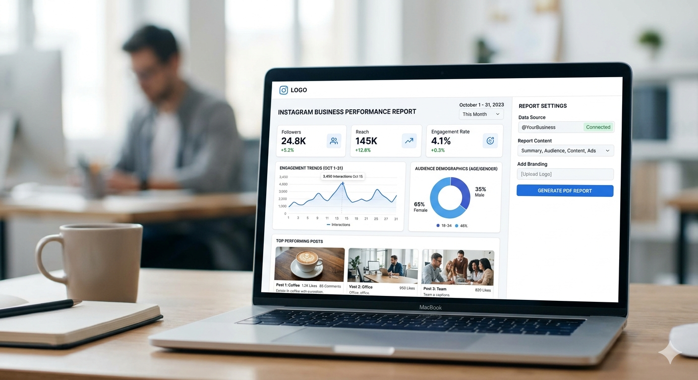 How to Generate Instagram PDF Reports for Your Business