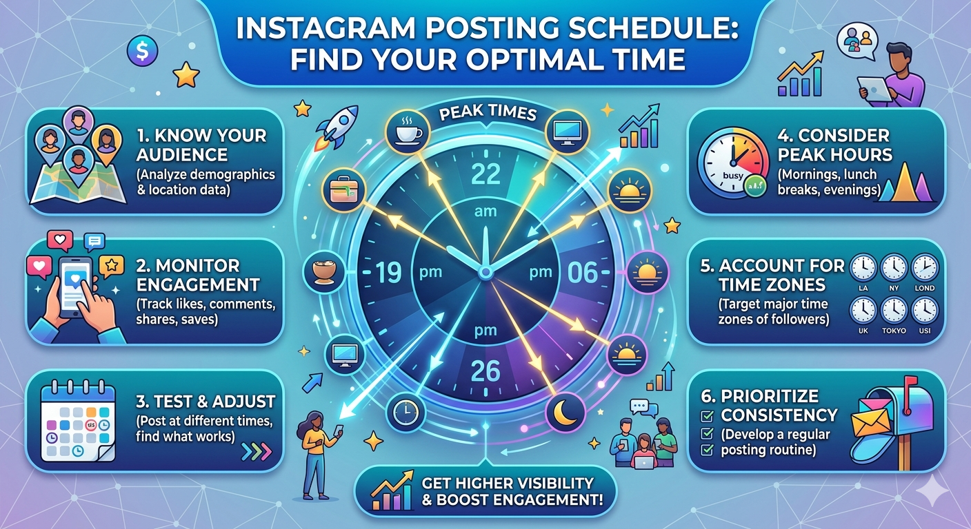 Instagram Posting Schedule: When Is the Best Time to Post?