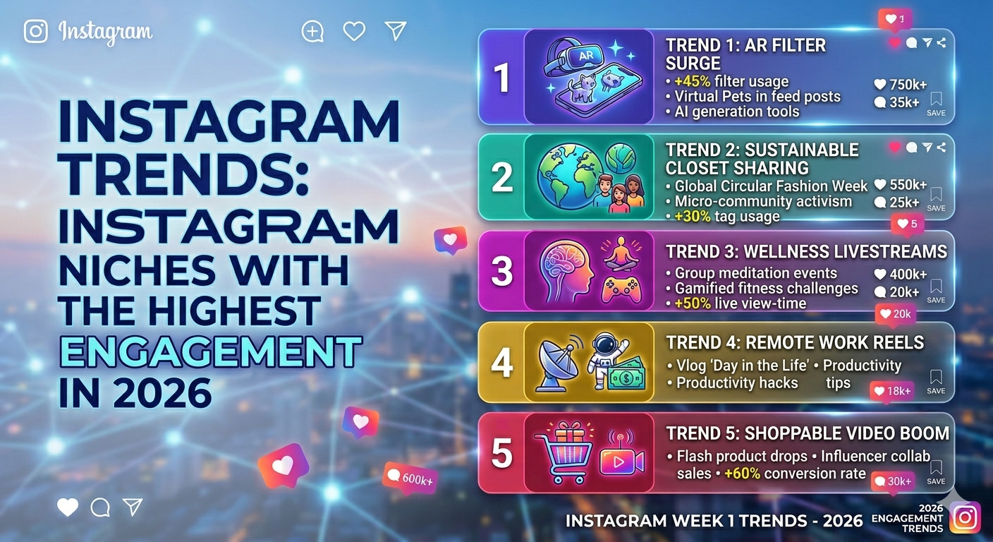 Instagram Trends to Watch: Week 1 Roundup for 2026