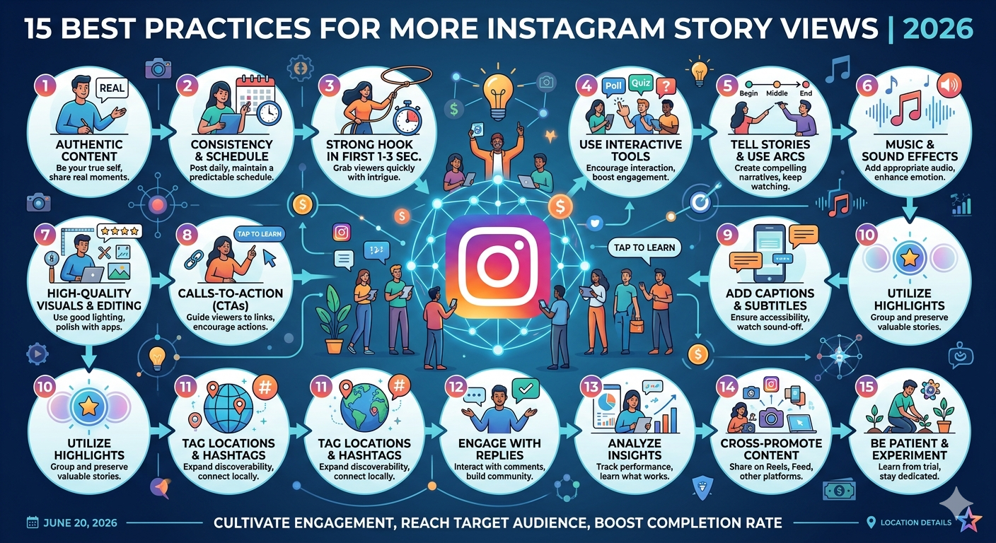 Instagram Stories Best Practices: 15 Tips for More Views