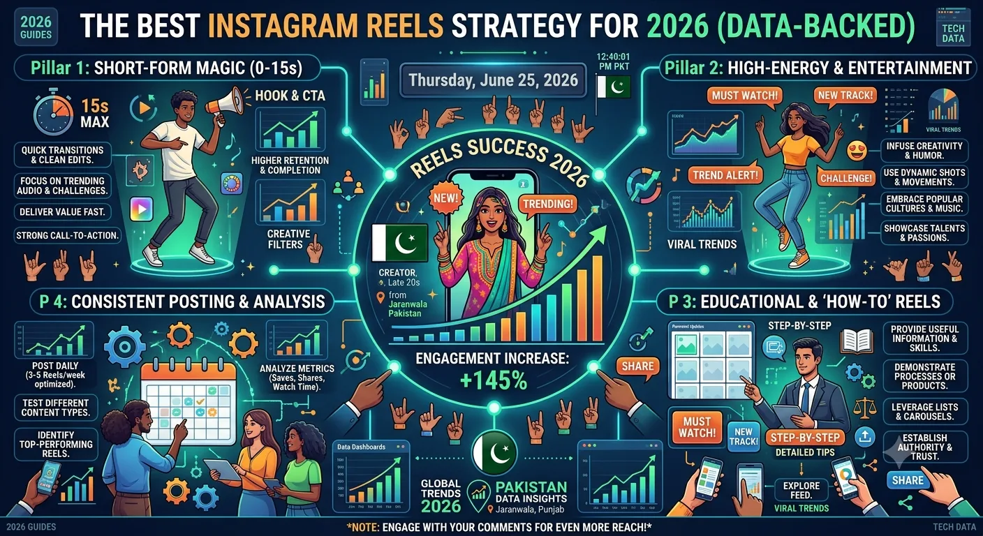 The Best Instagram Reels Strategy for 2026 (Data-Backed)