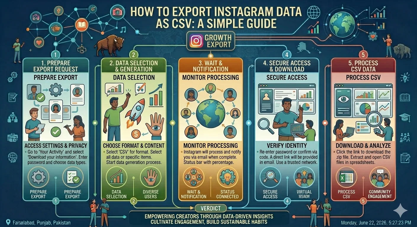 How to Export Instagram Data as CSV: A Simple Guide