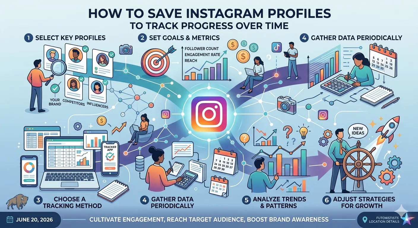 How to Save Instagram Profiles to Track Progress Over Time