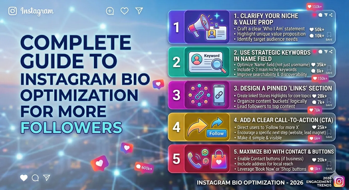 Complete Guide to Instagram Bio Optimization for More Followers