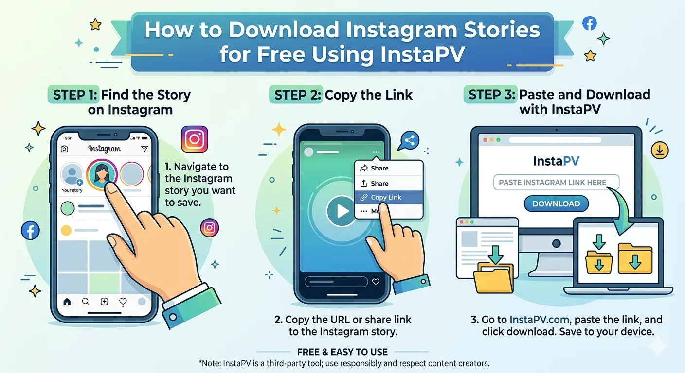 How to Download Instagram Stories for Free Using InstaPV