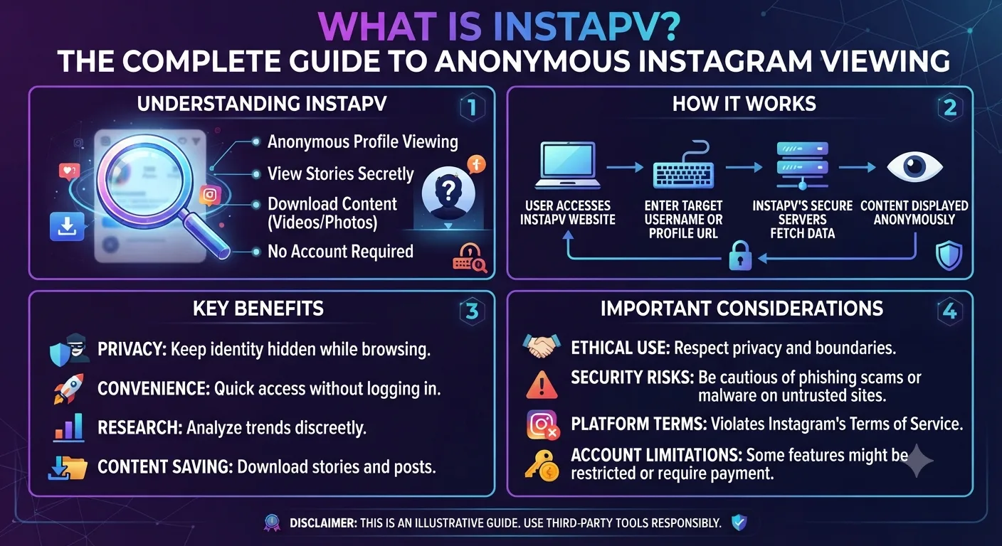 What is InstaPV? The Complete Guide to Anonymous Instagram Viewing