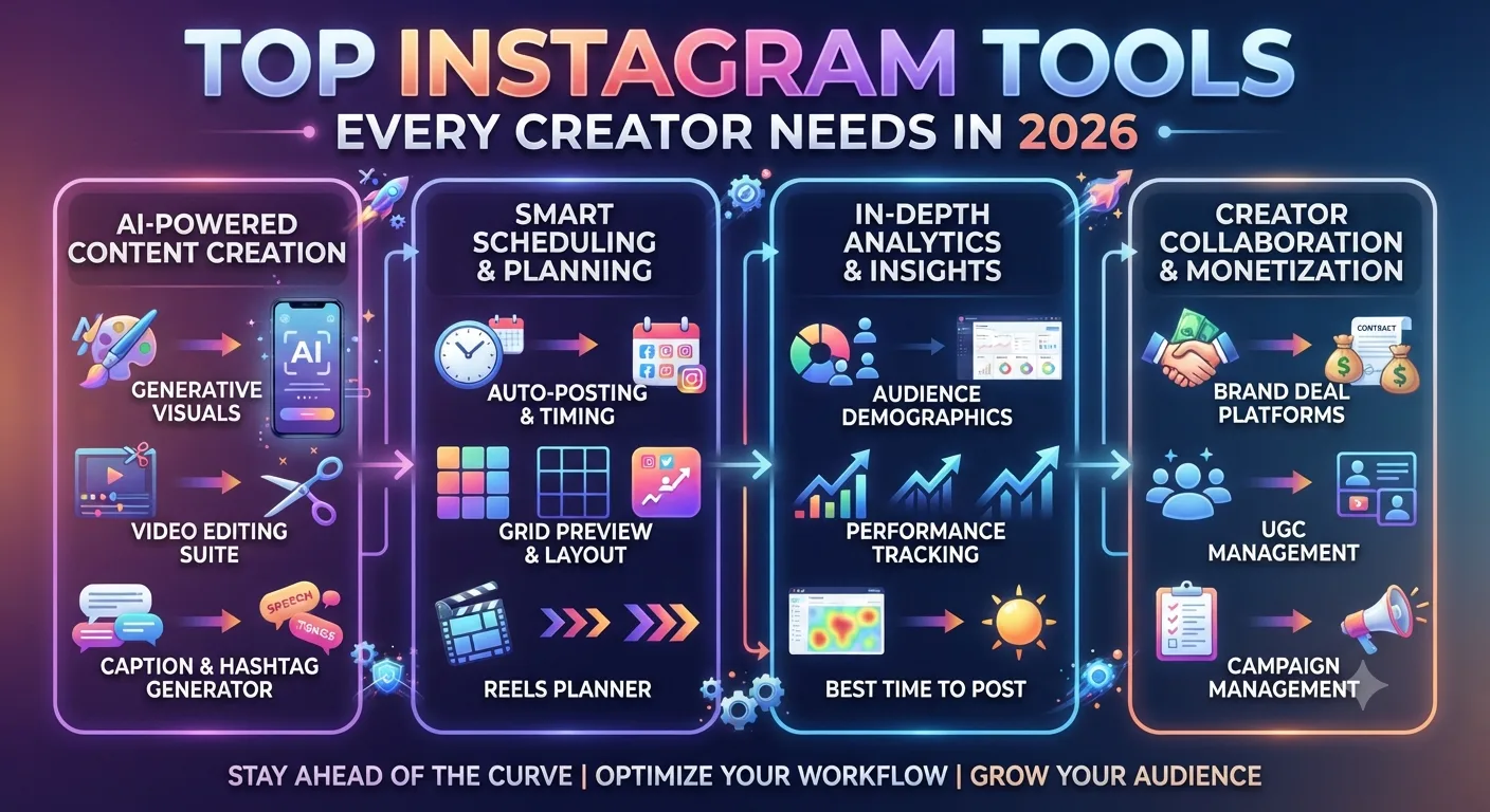 Top Instagram Tools Every Creator Needs in 2026