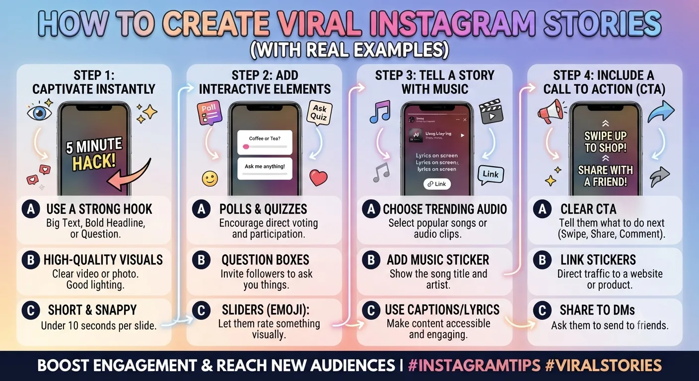 How to Create Viral Instagram Stories (With Real Examples)