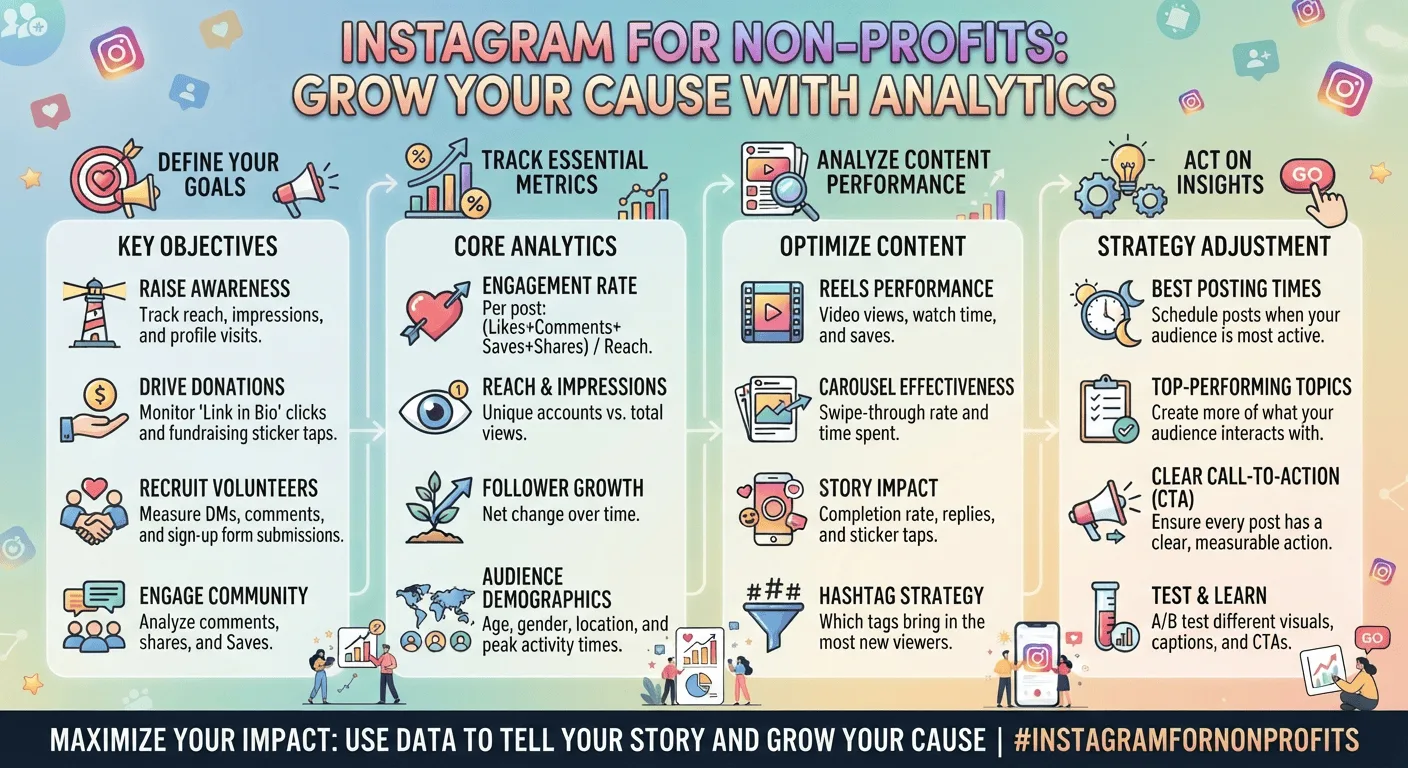 Instagram for Non-Profits: Grow Your Cause with Analytics