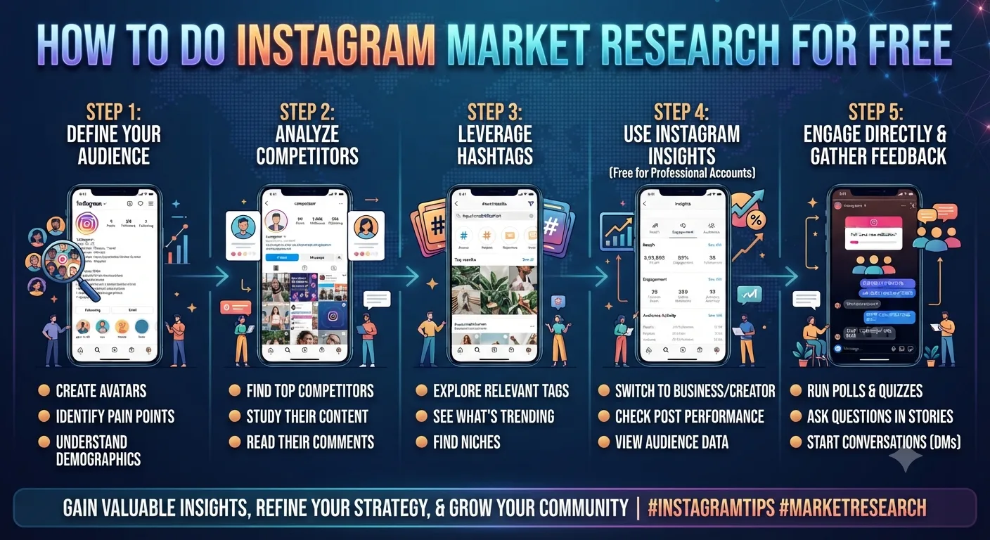 How to Do Instagram Market Research for Free