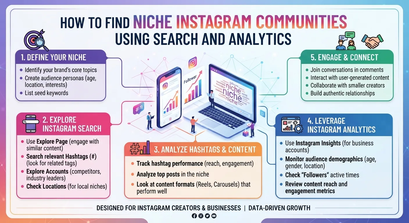How to Find Niche Instagram Communities Using Search and Analytics