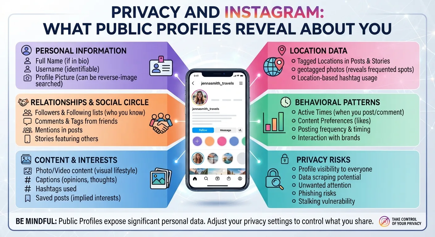 Privacy and Instagram: What Public Profiles Reveal About You