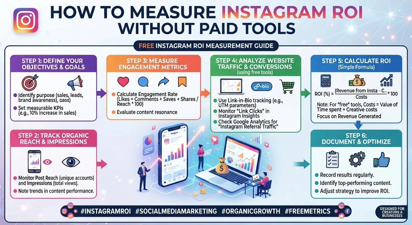 How to Measure Instagram ROI Without Paid Tools