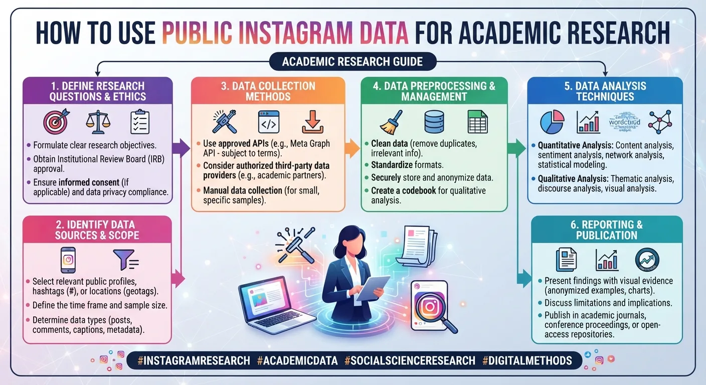 How to Use Public Instagram Data for Academic Research