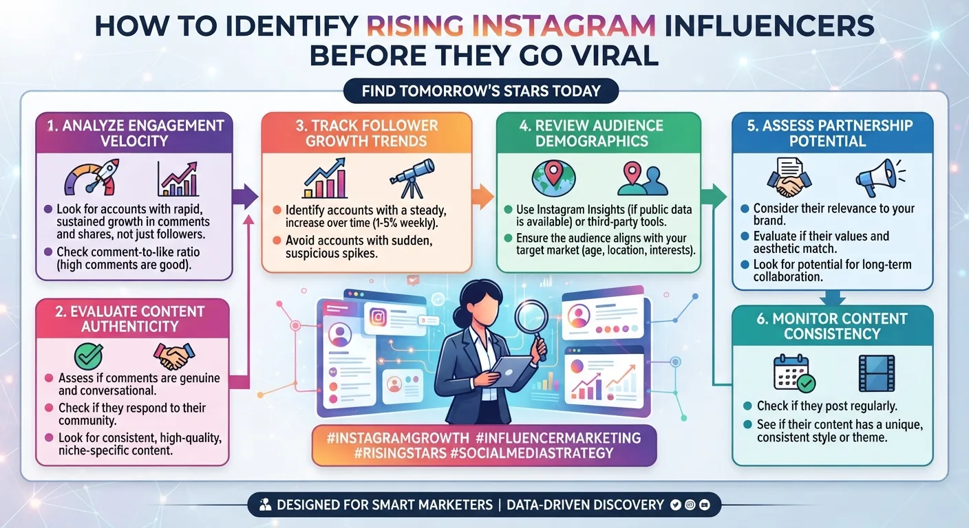 How to Identify Rising Instagram Influencers Before They Go Viral