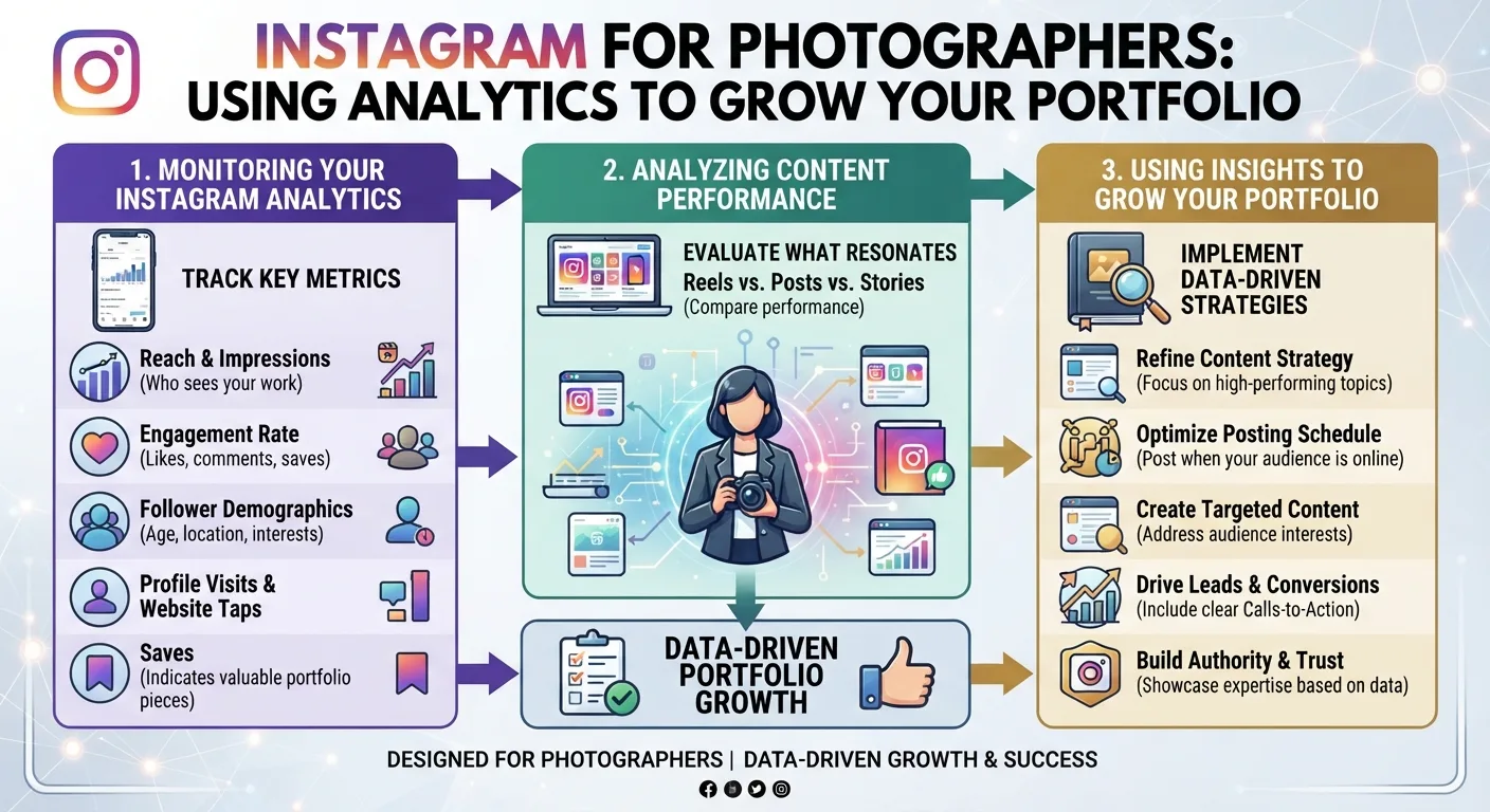 Instagram for Photographers: Using Analytics to Grow Your Portfolio