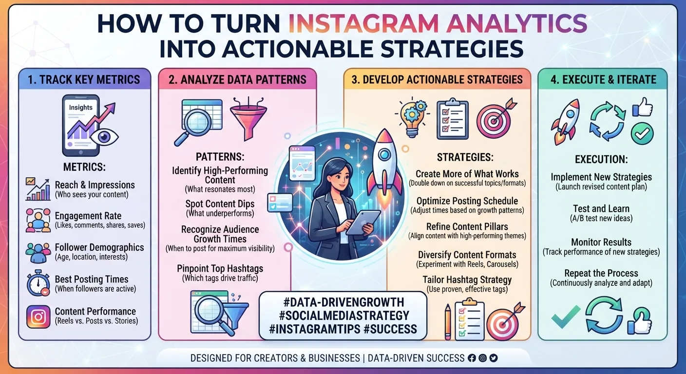 How to Turn Instagram Analytics into Actionable Strategies