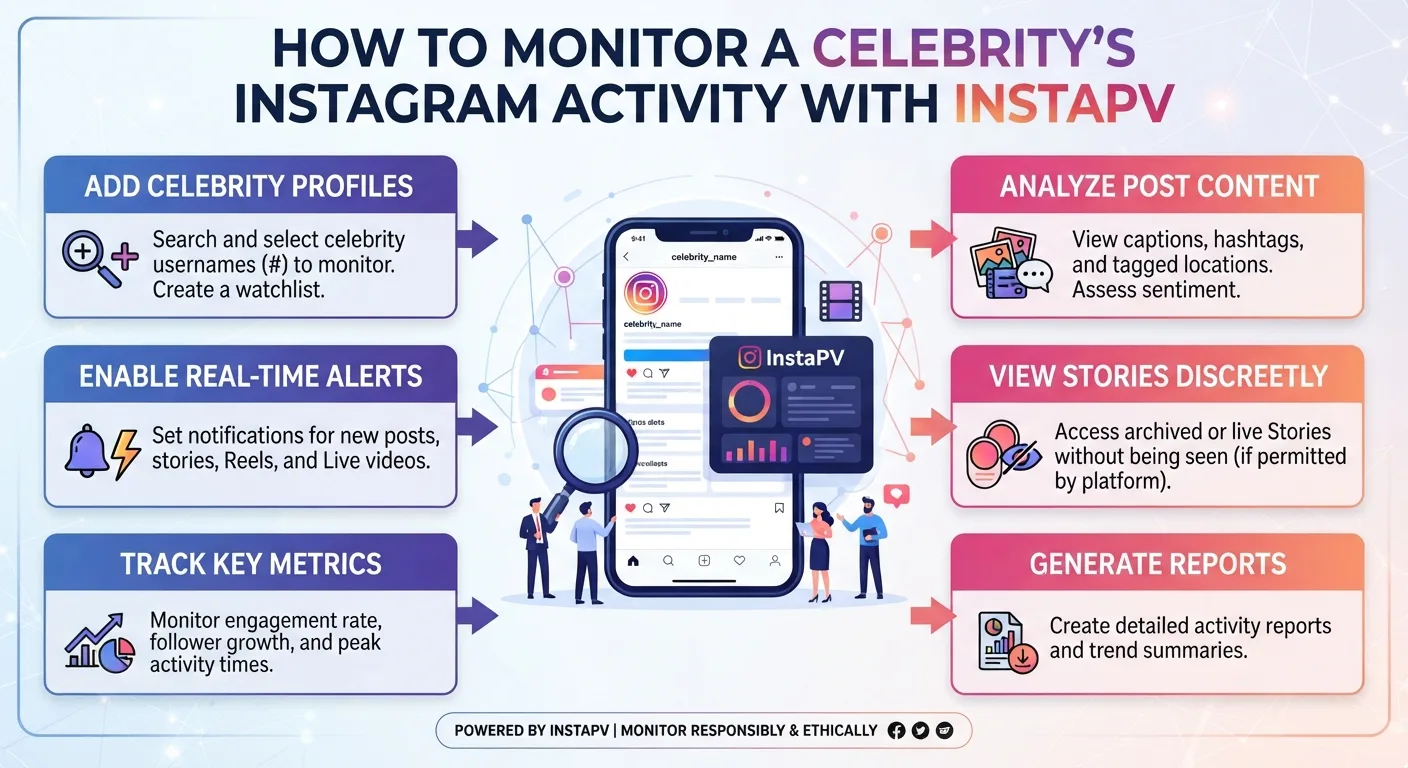 How to Monitor a Celebritys Instagram Activity With InstaPV