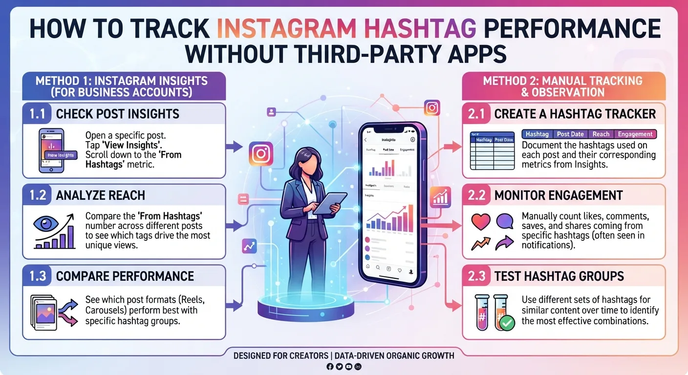 How to Track Instagram Hashtag Performance Without Third-Party Apps